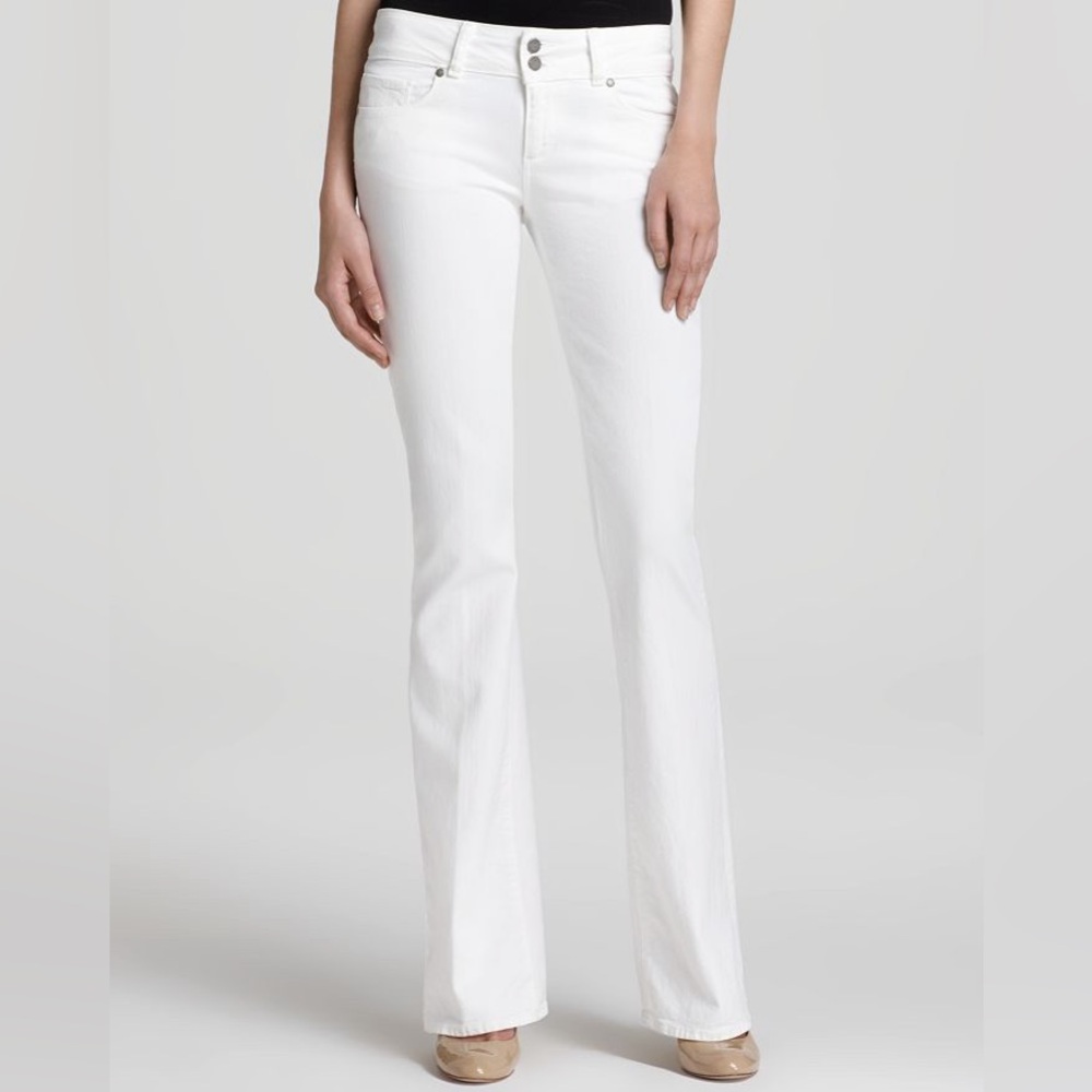 Paige low rise bootcut jeans
